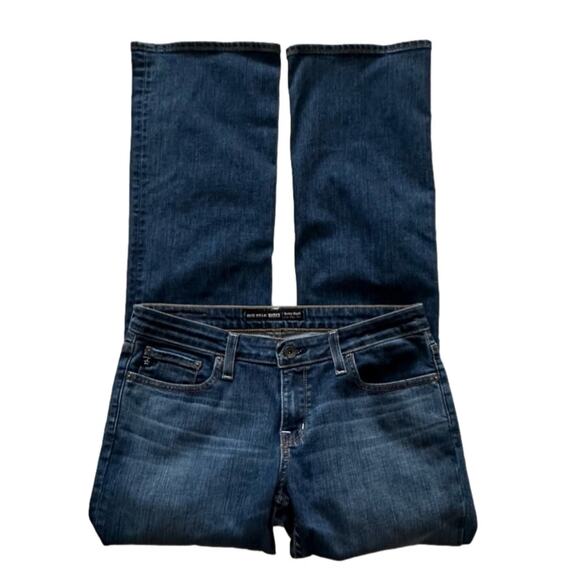 Big Star Jeans Low Rise Remy Flap Pocket Embroidered Bootcut Stretch Size 30L - Picture 12 of 12